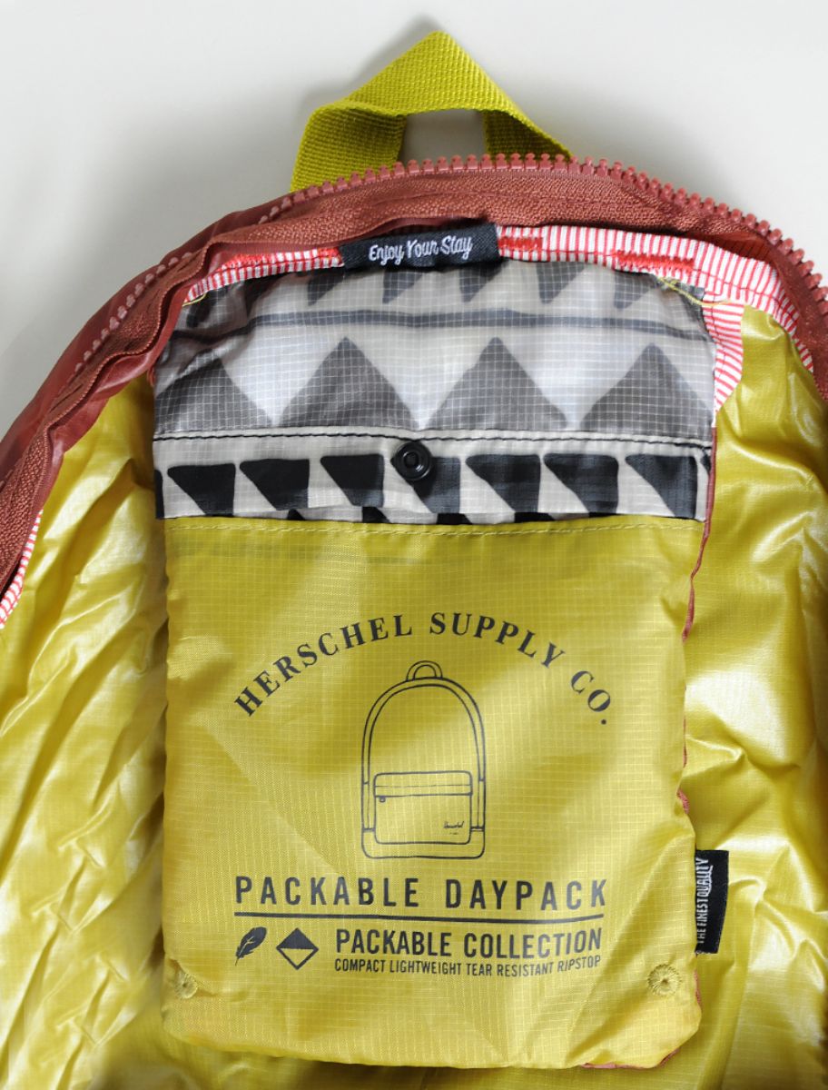 herschel packable daypack backpack