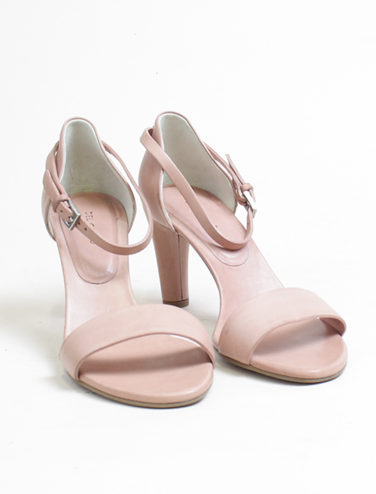 Roberto Del Carlo 10539 pink vacchetta sandal pair