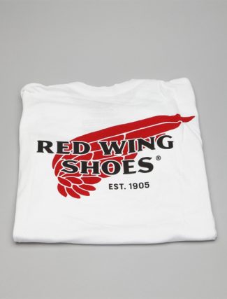 Red Wing T-shirt 97403 Bianco dietro
