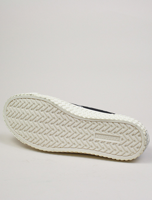 white shoes black sole