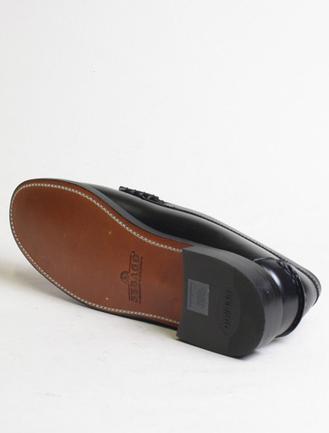 Sebago Classic Dan Moc Black sole detail