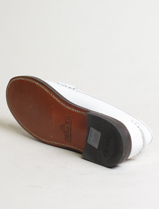 Sebago Classic Dan Moc White sole detail