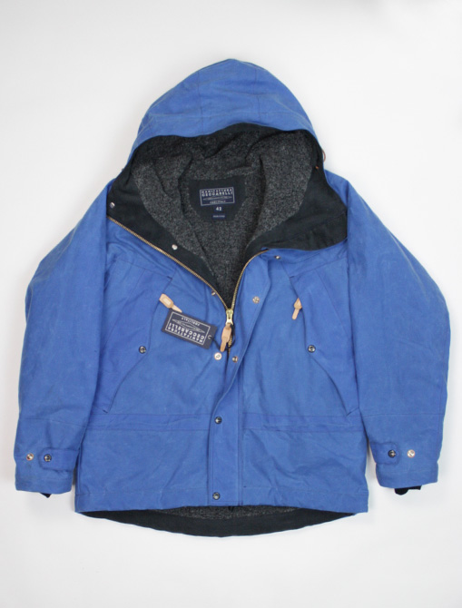 Manifatture Ceccarelli Mountain Jacket Mid Blue open jacket detail