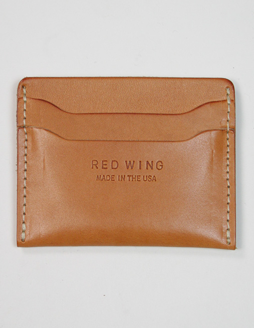 Red Wing 95027 Card Holder Natural Tan