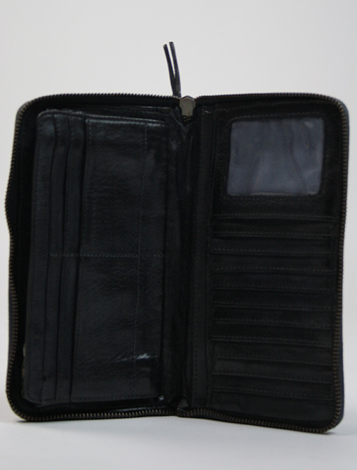 Rehard BS6306 dark blue wallet inside detail