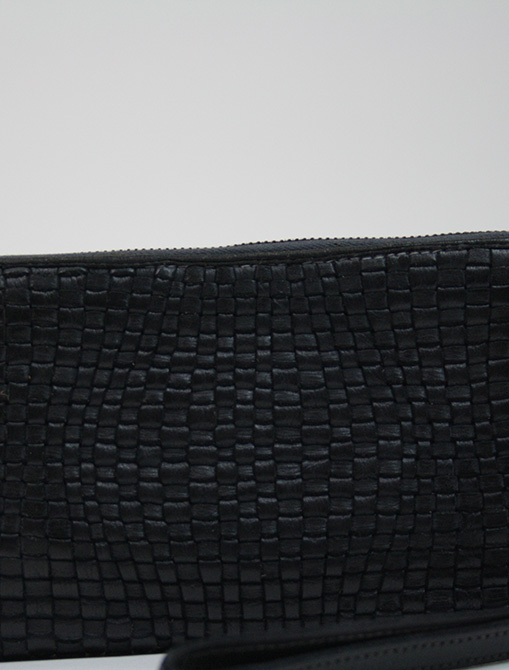 Rehard BS6306 dark blue wallet woven detail