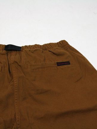 Gramicci Original G Shorts Mocha pocket detail