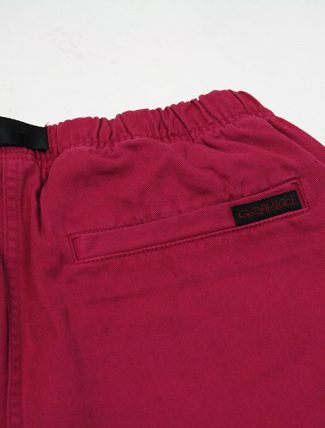 Gramicci Original G Shorts Raspberry pocket detail