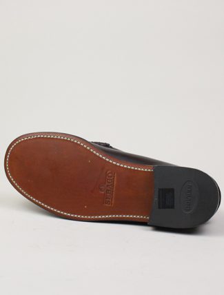Sebago Classic Dan Waxy Dk Brown sole detail