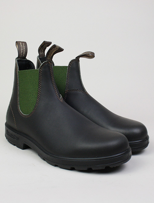 Blundstone 519 Original Brown Olive pair