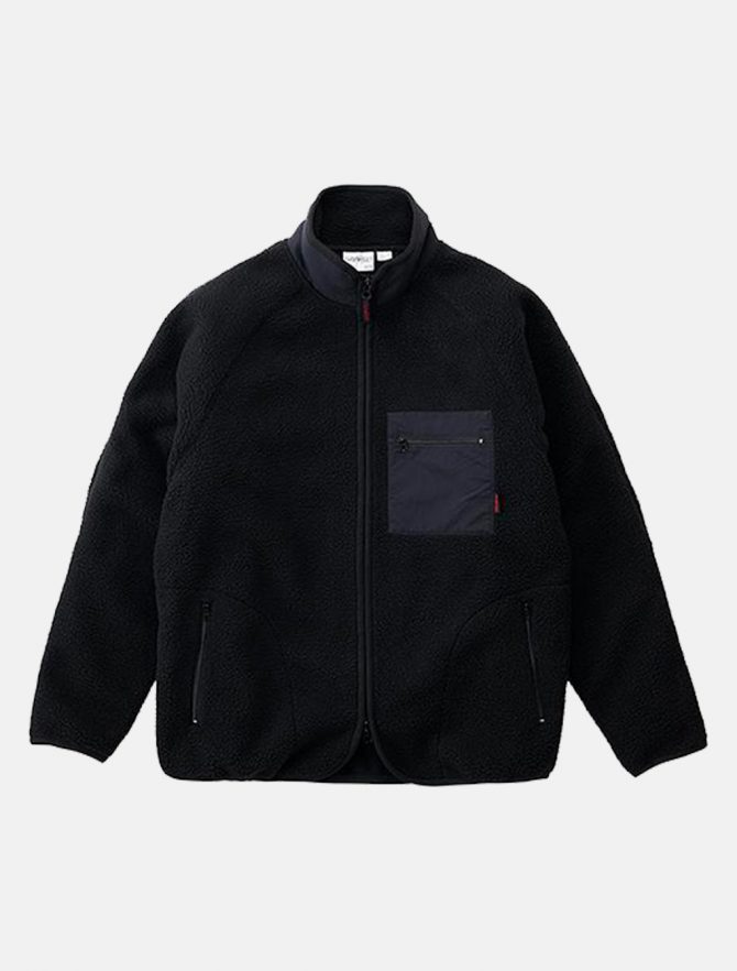 Gramicci Boa Fleece Jacket Black