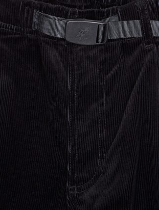 Gramicci Corduroy Tuck Tapered Pants Black | Gramicci | Corsi Shop