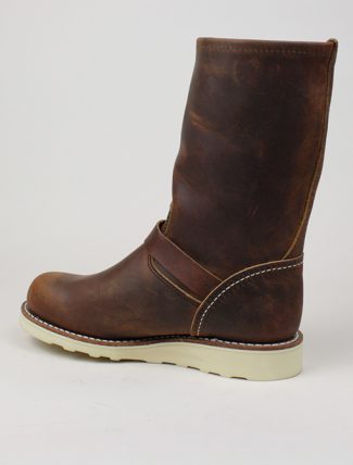 Red Wing 3471 Classic Engineer Copper dettaglio laterale