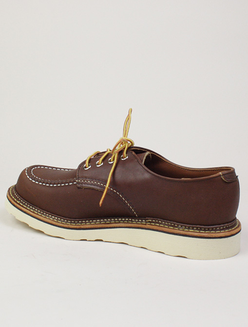 Red Wing 8109 Oxford Mahogany side detail