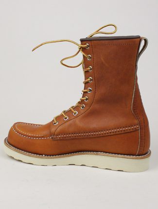 Red Wing 877 Classic Moc Toe Oro Legacy side detail