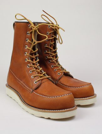 Red Wing 877 Classic Moc Toe Oro Legacy paio