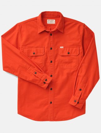 Filson Fiel Flannel Shirt Pheasant Red