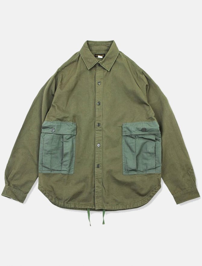 WorkWare M51 Patch Shirt Olive