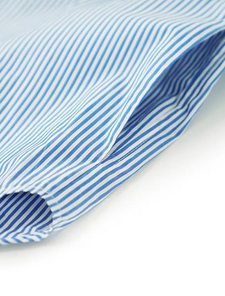 WorkWare Oversize Shirt Stripe pocket detail