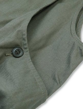 Workware Hunting Vest Green pocket detail