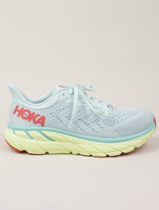 Hoka One One W Clifton 7 Morning Mist Hot Coral