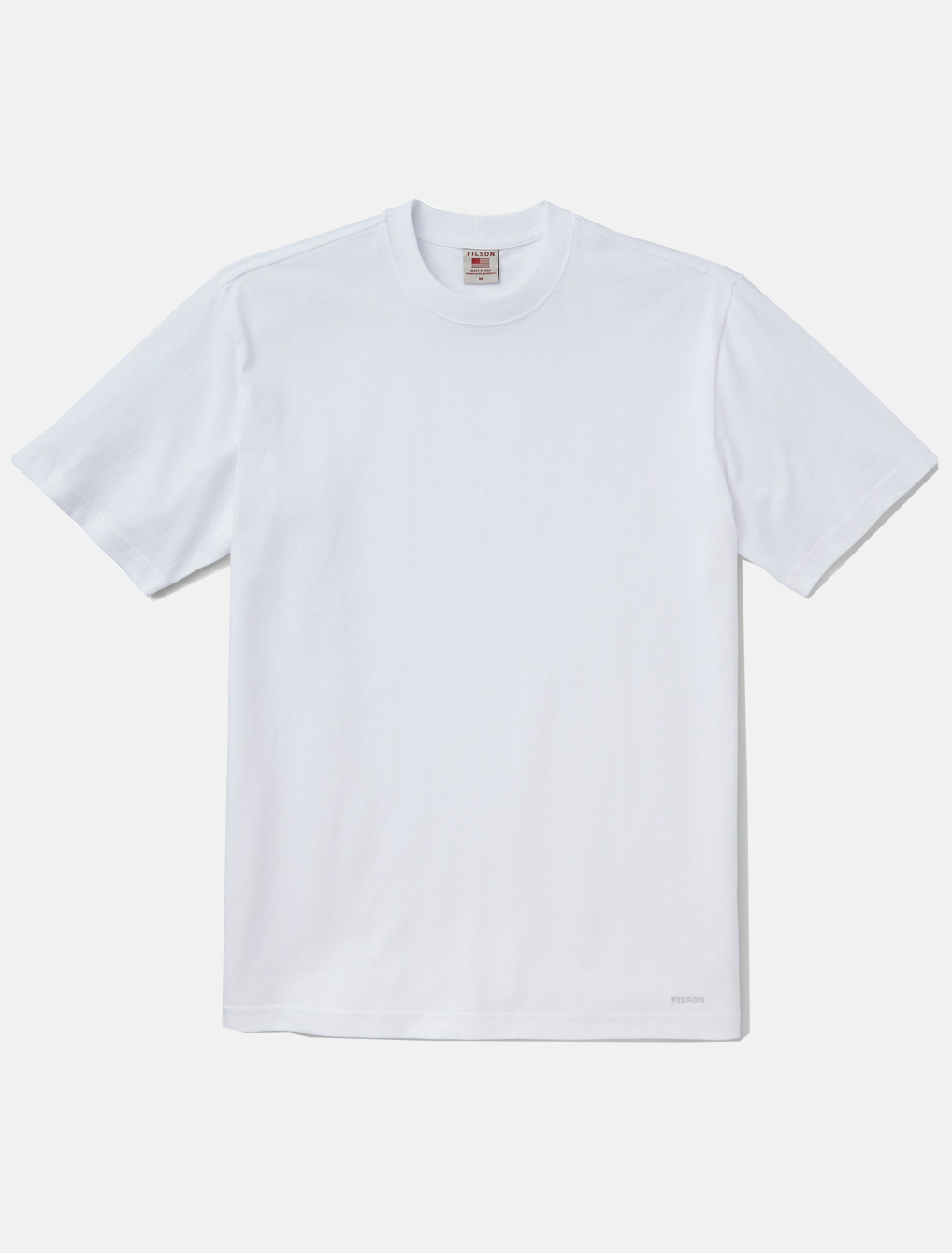 Filson Pioneer Solid T-Shirt Bright White | Filson | Corsi Shop
