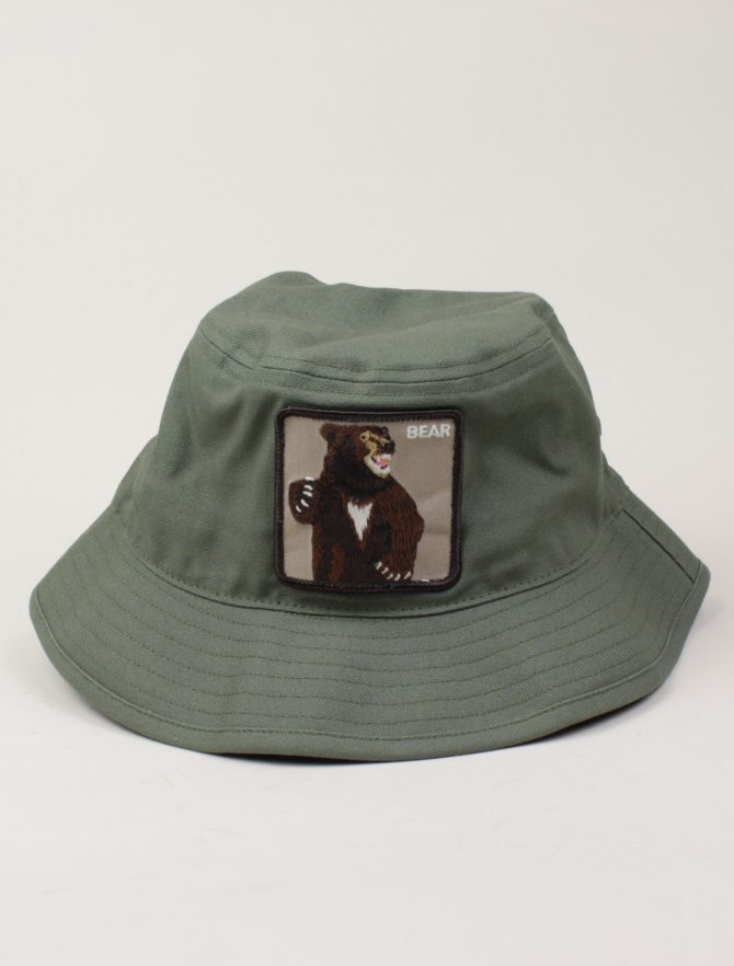 Goorin Bros Bucket Hat Bear Green