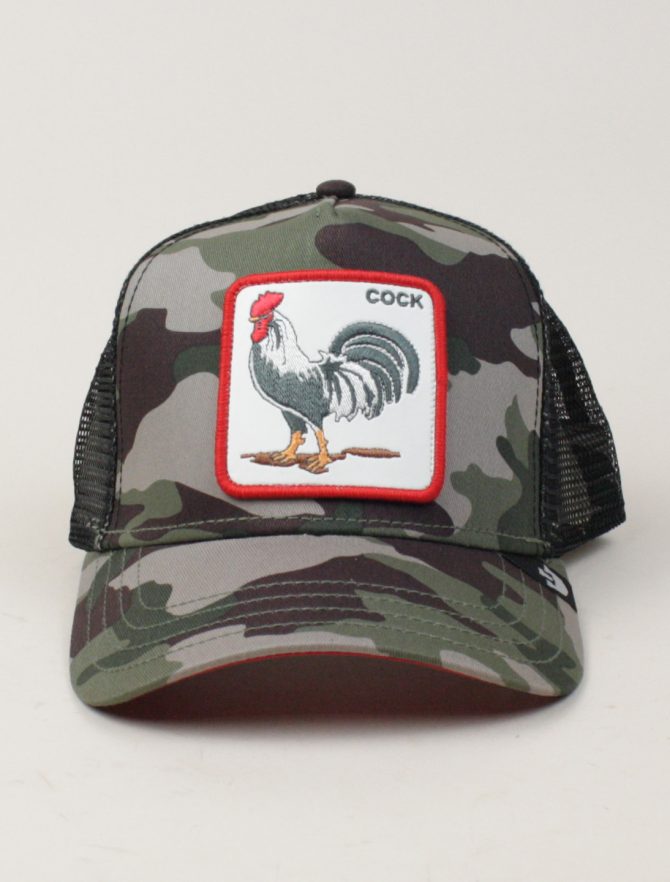 Goorin Bros Trucker Hat Cock Camouflage