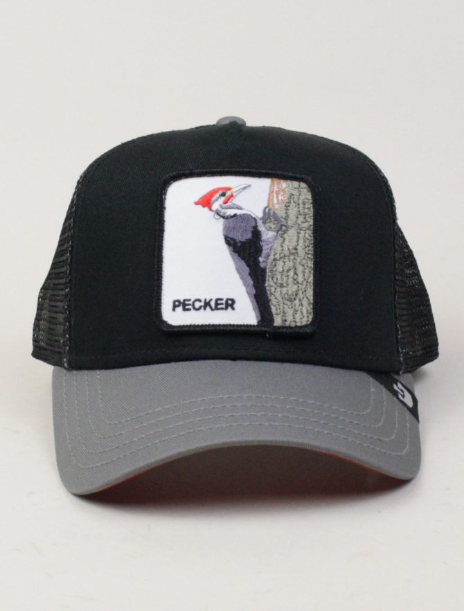Goorin Bros Trucker Hat Pecker Black