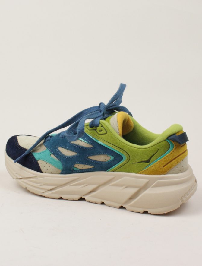 Hoka One One Clifton L Suede Multi Shifting Sand dett dx