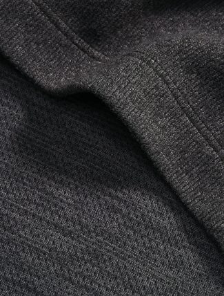 Arc'teryx Covert Pullover Men's Black Heather fabric detail