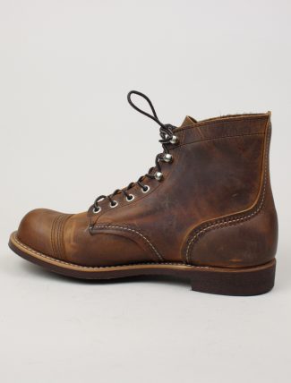 Red Wing 8085 Iron Ranger Copper side detail
