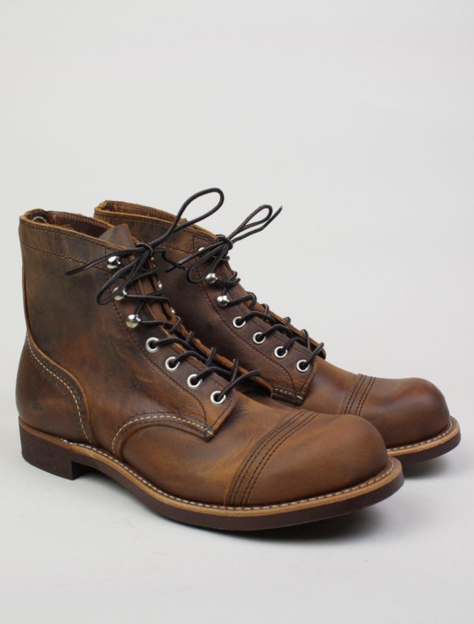 Red Wing 8085 Iron Ranger Copper pair