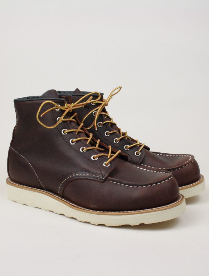 Red Wing 8138 Moc Toe Brown paio