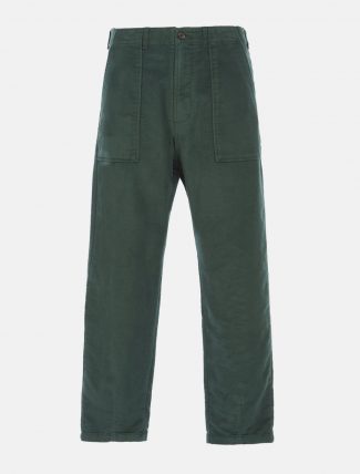 Universal Works Fatigue Pant Moleskin Forest Green