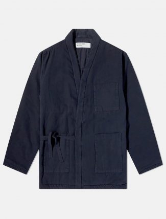 Universal Works Insulated Kyoto Work Jacket Deep Blue