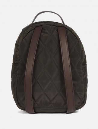 Barbour Witford Quilted Backpack Olive retro