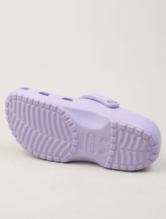 Crocs Classic Sabot U Lavender dettaglio suola