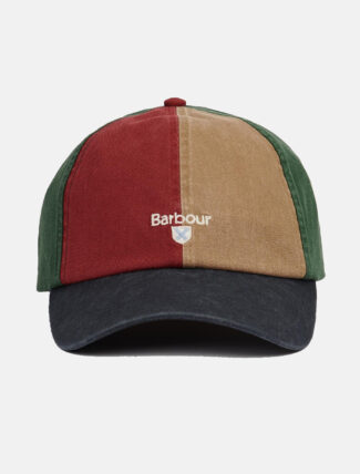 Barbour Laytham Sports Cap Navy Lobster Red Stone