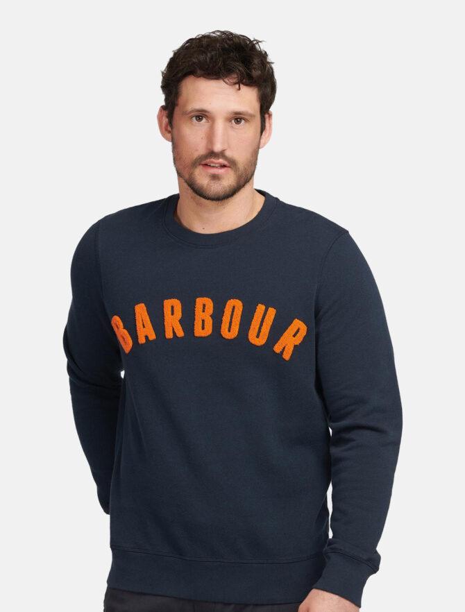 Barbour Prep Sweatshirt Navy model