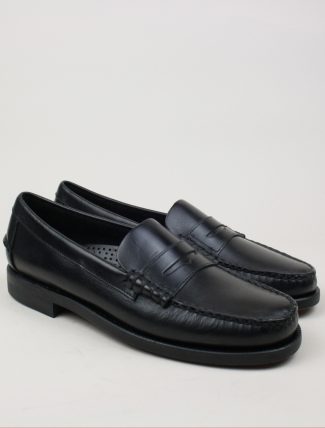 Sebago Classic Dan Waxy Black pair