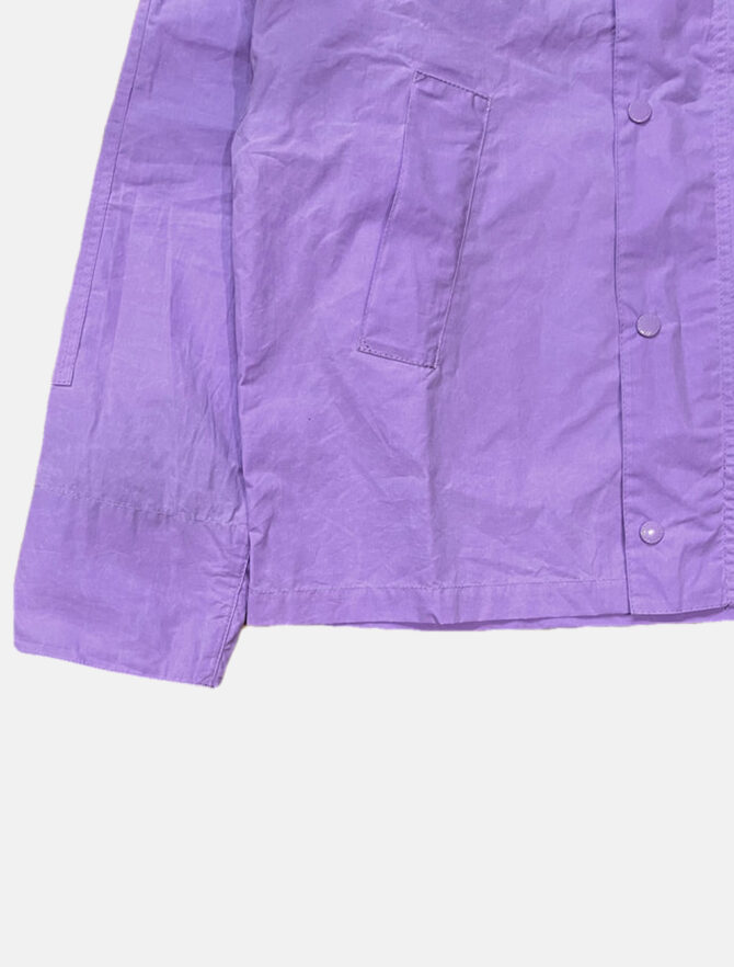 Barbour Nara Casual Jacket Lilac pocket detail