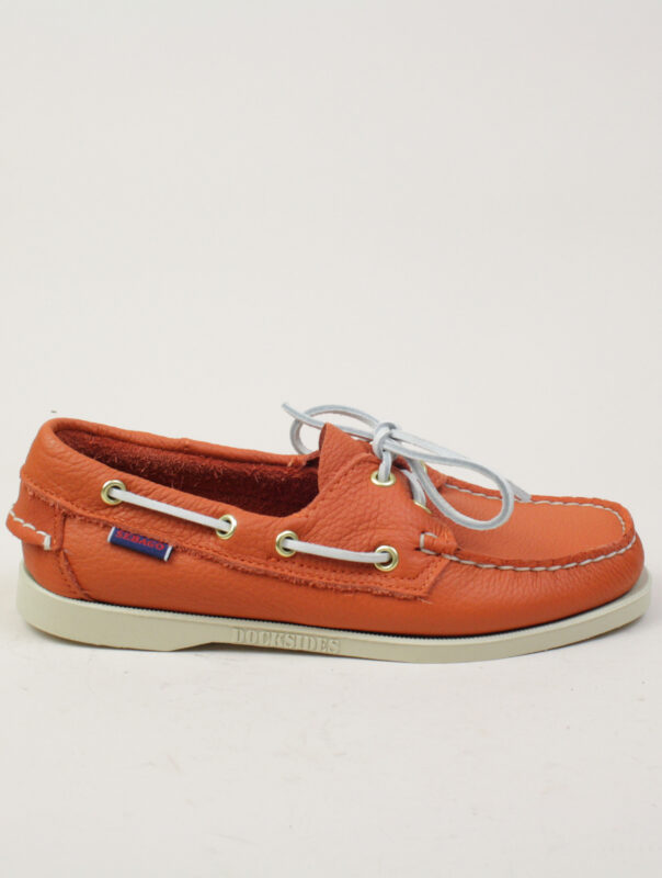 sebago docksides crazy h brown tan