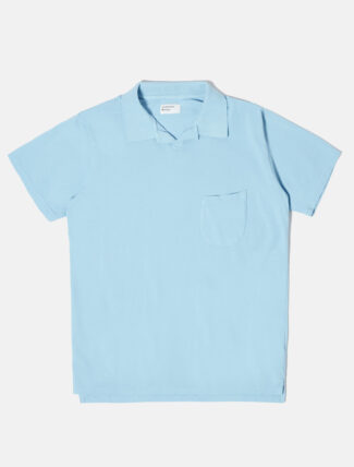 Universal Works Vacation Polo Pale Blue