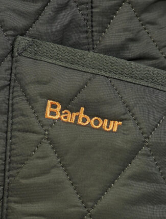 Barbour Fleece Betty Liner Dark Olive detail