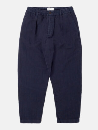 Universal Works Pleated Truck Pant Iron Lincot Navy