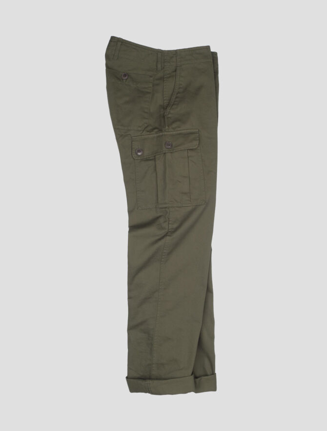1St Pat-rn Task Fatigue Cargo Sateen Military Green side