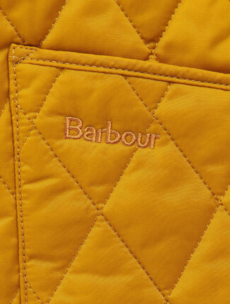 Barbour Annandale Quilted Jacket Dijon pocket detail
