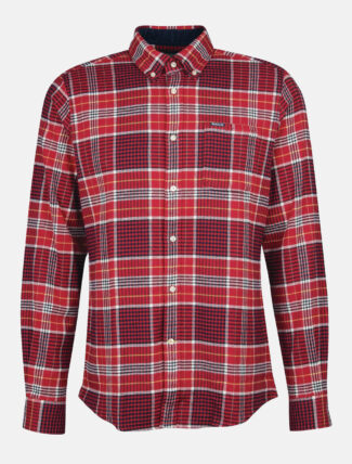 Barbour Jackson Tailored Shirt Red