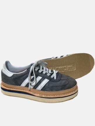Adidas Samba Ricostruite con suola Vibram dettaglio